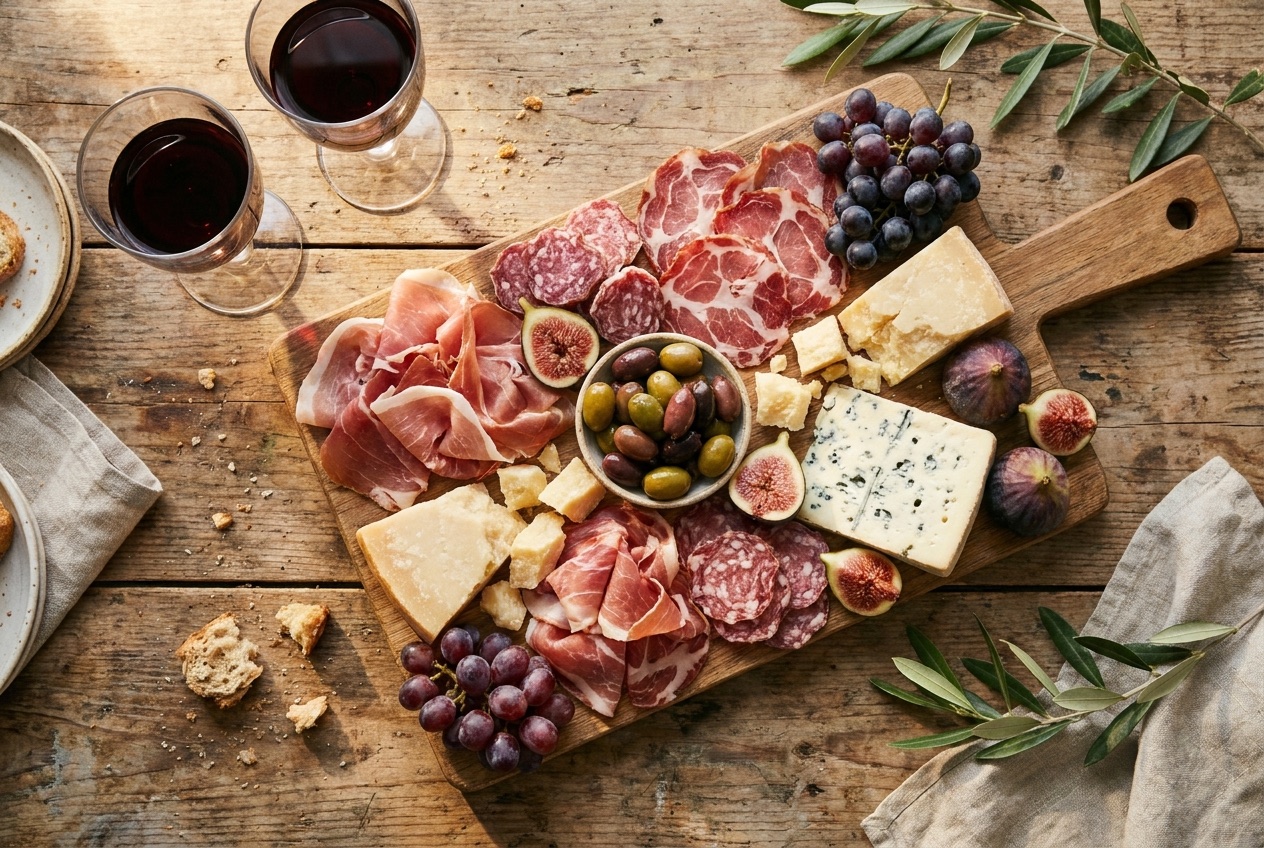The perfect Lake Chelan grazing board